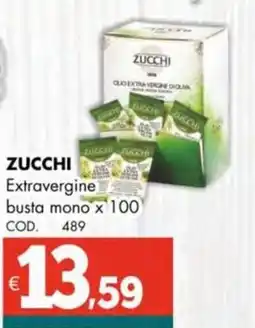Altasfera ZUCCHI Extravergine busta mono x 100 offerta