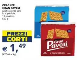 Esselunga Cracker GRAN PAVESI offerta