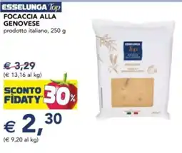 Esselunga Focaccia alla genovese ESSELUNGA Top offerta