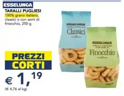 Esselunga Taralli pugliesi ESSELUNGA offerta