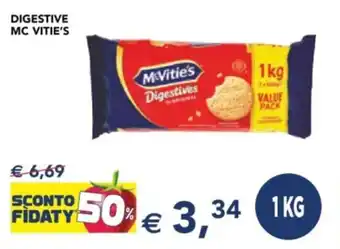 Esselunga Digestive MC VITIE'S offerta
