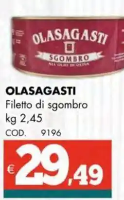 Altasfera OLASAGASTI Filetto di sgombro offerta