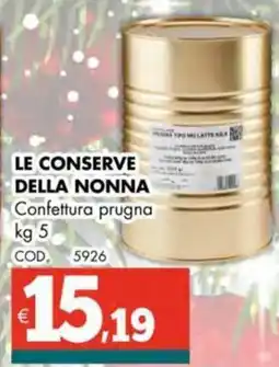 Altasfera LE CONSERVE DELLA NONNA Confettura prugna offerta