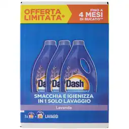 Spazio Conad DETERSIVO LIQUIDO PER LAVATRICE DASH offerta