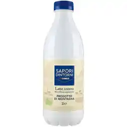 Spazio Conad LATTE INTERO PRODOTTO DI MONTAGNA SAPORI&DINTORNI CONAD offerta