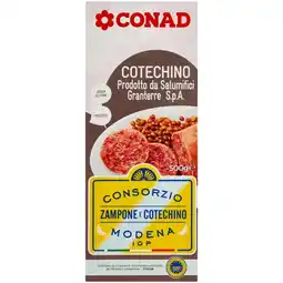 Spazio Conad COTECHINO MODENA IGP CONAD offerta