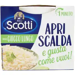 Spazio Conad RISO APRI SCALDA E GUSTA COME VUOI! SCOTTI offerta