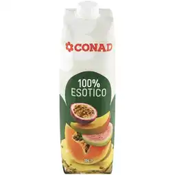 Spazio Conad SUCCO DI FRUTTA 100% CONAD offerta