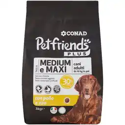 Spazio Conad CROCCANTINI CONAD PETFRIENDS PLUS offerta