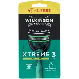 Spazio Conad RASOIO XTREME 3 WILKINSON SWORD offerta