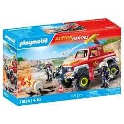 Spazio Conad PICK-UP DEI POMPIERI PLAYMOBIL offerta