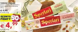 Esselunga Torrone SPERLARI offerta