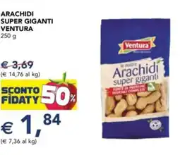 Esselunga Arachidi super giganti VENTURA offerta