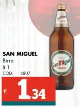 Altasfera SAN MIGUEL Birra offerta