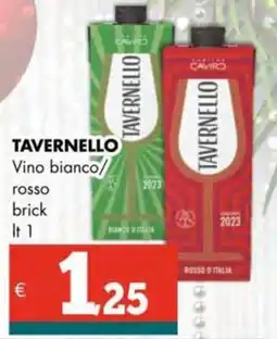 Altasfera TAVERNELLO Vino bianco/ rosso brick offerta