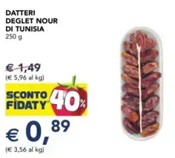 Esselunga Datteri deglet nour di tunisia offerta