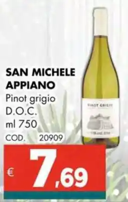 Altasfera SAN MICHELE APPIANO Pinot grigio D.O.C. offerta