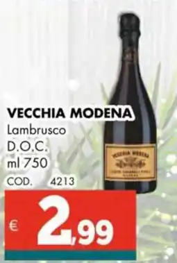 Altasfera VECCHIA MODENA Lambrusco D.O.C. offerta