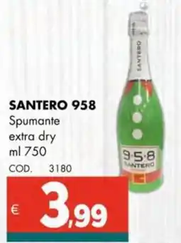 Altasfera SANTERO 958 Spumante extra dry offerta