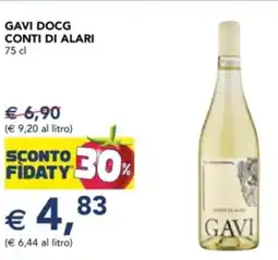 Esselunga Gavi docg conti di alari offerta