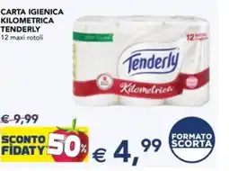 Esselunga Carta igienica kilometrica TENDERLY offerta