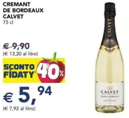 Esselunga Cremant de bordeaux CALVET offerta