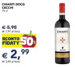 Esselunga Chianti docg CECCHI offerta