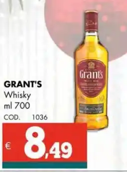 Altasfera GRANT'S Whisky offerta