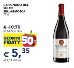Esselunga Carignano del sulcis SELLA&MOSCA offerta