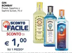 Esselunga Gin BOMBAY offerta