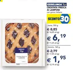 Esselunga Esselunga top crostata fresca ai lamponi torta offerta