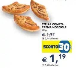 Esselunga Stella cometa crema nocciole offerta