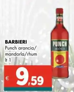 Altasfera BARBIERI Punch arancia/ mandorla/rhum offerta
