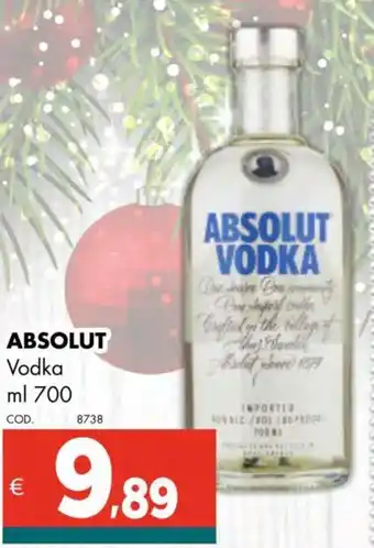 Altasfera ABSOLUT Vodka offerta