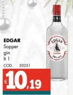Altasfera EDGAR Sopper gin offerta
