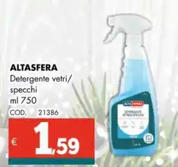 Altasfera ALTASFERA Detergente vetri/ specchi offerta