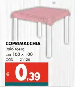 Altasfera COPRIMACCHIA Italo rosso offerta