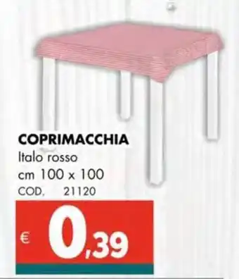 Altasfera COPRIMACCHIA Italo rosso offerta