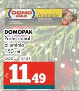 Altasfera DOMOPAK Professional alluminio offerta