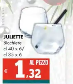 Altasfera JULIETTE Bicchiere offerta