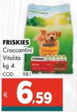 Altasfera FRISKIES Croccantini Vitalità offerta