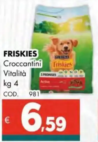 Altasfera FRISKIES Croccantini Vitalità offerta