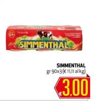 Maxi Supermercati Simmenthal 90gr x 3 offerta