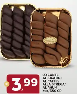 Extra Supermercati Lo conte affogatini al caffe'/ alla strega/ al rhum offerta