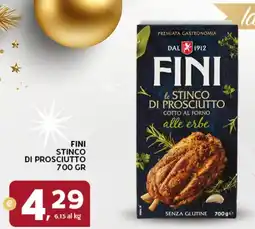 Extra Supermercati Fini stinco di prosciutto offerta