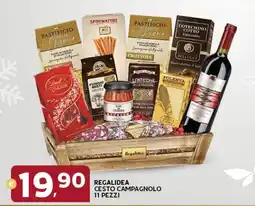 Extra Supermercati Regalidea cesto campagnolo offerta