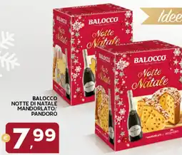 Extra Supermercati Balocco notte di natale mandorlato/ pandoro offerta