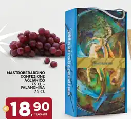 Extra Supermercati Mastroberardino confezione aglianico offerta