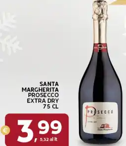Extra Supermercati Santa margherita prosecco extra dry offerta