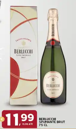 Extra Supermercati Berlucchi spumante brut offerta